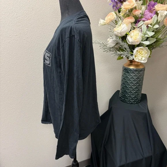 Dallas Cowboys Black Long Sleeve Graphic Tee L | NFL Fan Shirt Unisex - Picture 2 of 6